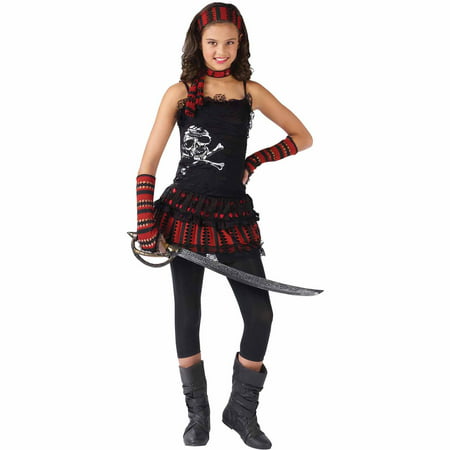 Pirate Skull Rocker Child Halloween Costume