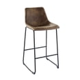 thumbnail image 2 of Picket House Furnishings Collins Metal Bar Stool Set in Brown, 2 of 12