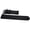 Black, variant on Da Luca Two Piece Ballistic Nylon Watch Strap - Navy (PVD Buckle) : 18mm