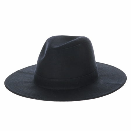 WITHMOONS Panama Hat Cotton Jersey Simple Plain Fedora Trilby DW8461 ...