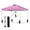 Pink, variant on Gymax 10x10 FT Pop Up Canopy Tent 1-Person 1-Button Push Instant Setup w/ 4 Sandbags Green