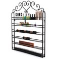 thumbnail image 3 of 6 Tiers Metal Wall Mounted Nail Polish Rack Display Organizer Holder Shelf UK, 3 of 5