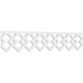 thumbnail image 1 of Ekena Millwork RUNP08X0625X48HAD 8 x 48 in. Pitch 0.62 in. Hadley Architectural Grade PVC Running Trim, 1 of 1