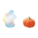 thumbnail image 5 of Cojín decorativo reflectante de acrílico con forma de calabaza para baño y dormitorio modernos, ideal para decorar paredes y sofás., 5 of 8