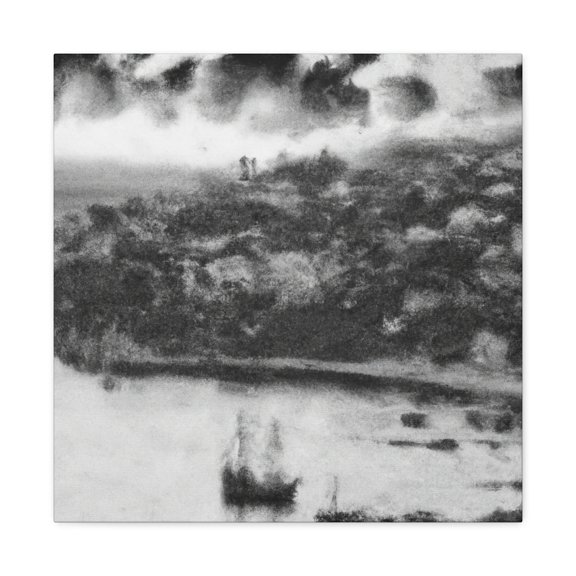 Churning Bay Steampunk - Canvas
