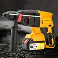 thumbnail image 3 of Brushless Cordless Hammer Drill, 3-in-1 Concrete Impact Drill with Chisel Function, 3 of 7