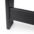 thumbnail image 3 of Robbyn Resin Outdoor Adirondack Chair, Black, 3 of 6