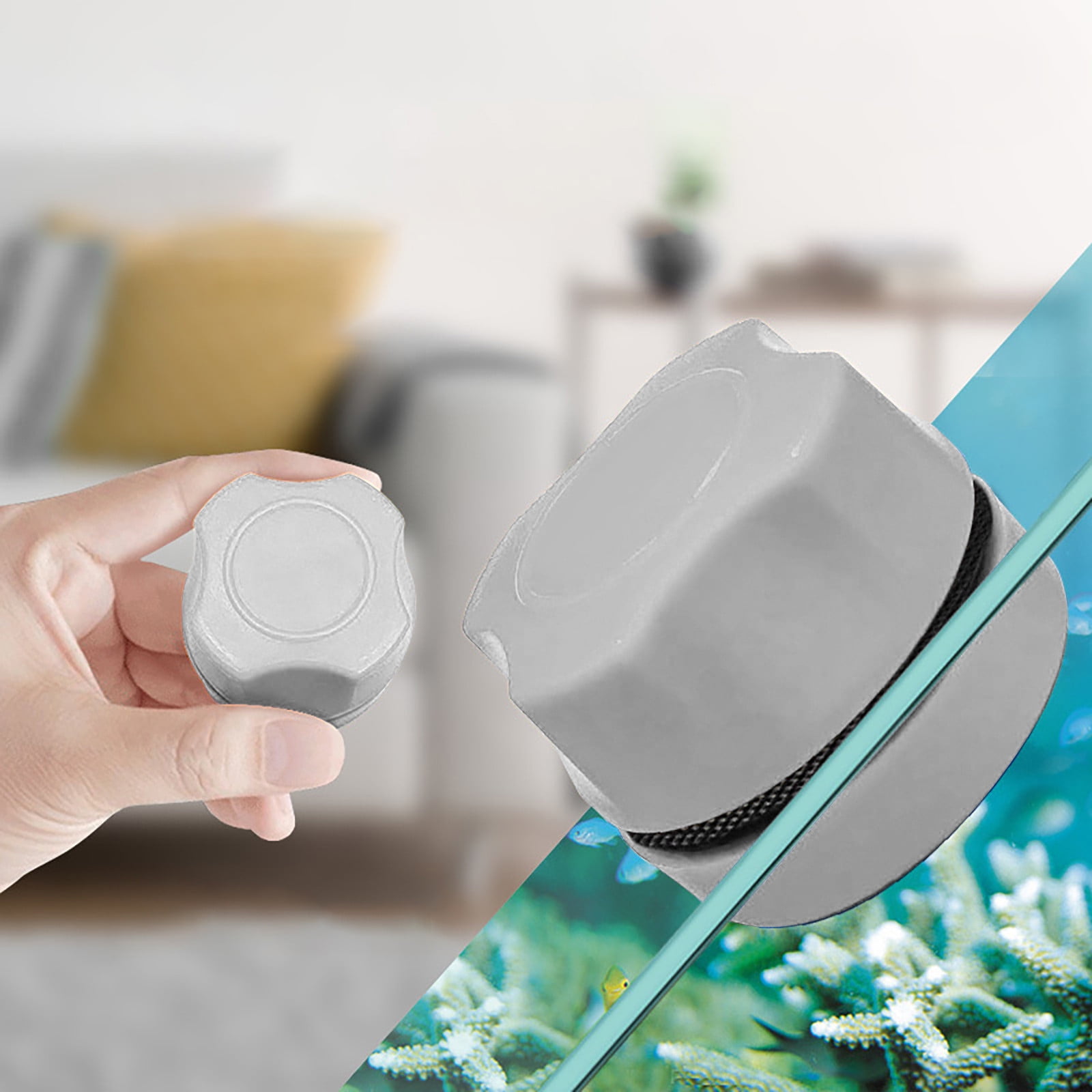 Kiplyki Wholesale Aquarium Fish Tank Glass Cleaner Scrubberes