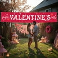 thumbnail image 4 of Uminens Happy Valentine's Day Large Banner - 120x20 Inch | Yard Decorations for Outdoor Party | Valentine's Day Decor, 4 of 8