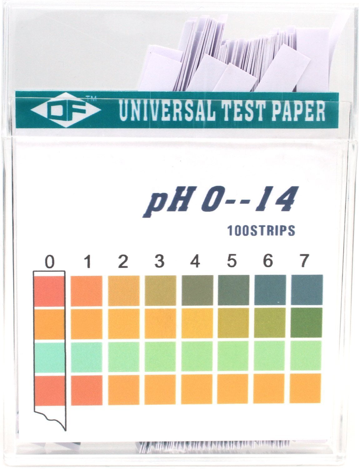 Type 1 Premium haptern pH Test Strips 1 Box/80Pcs Aquarium Water Indicator Paper Testing Paper