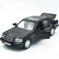 thumbnail image 3 of The 1:32 scale is suitable for Mercedes-Benz W140 alloy die-cast car models, equipped with opening doors, lights, sound and spring-back function. Boys' toy cars, children's birthday gift toy cars., 3 of 7