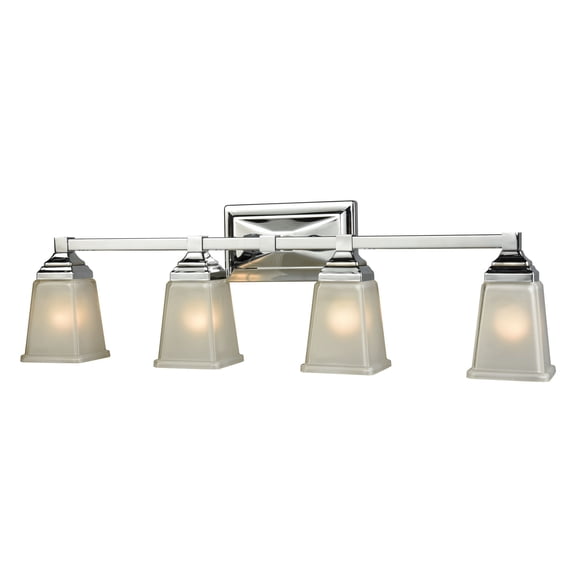 CN573412-Thomas Lighting-Sinclair - Four Light Bath Vanity-Polished Chrome Finish