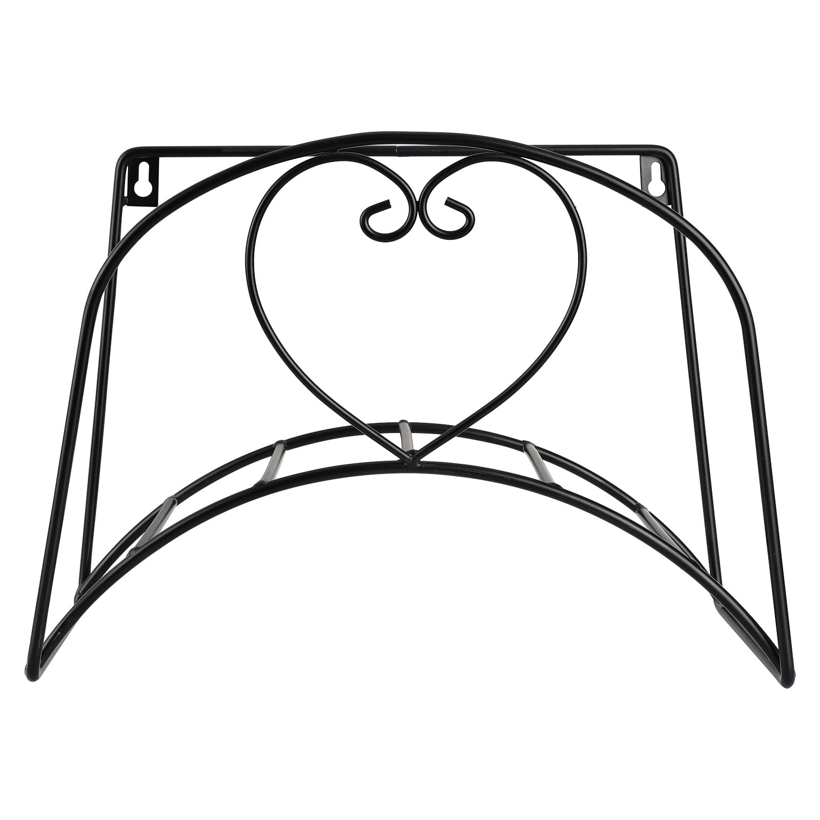 Garden hose wall mount bracket, heavy hook, outdoor patio hose bracket