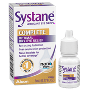 Systane Complete, Lubricant Eye Drops for Dry Eye Symptoms, 5ml