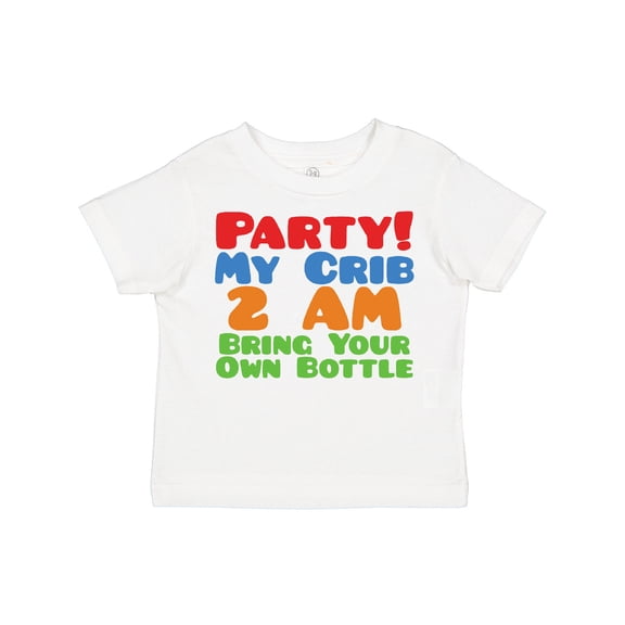 Inktastic Party at My Crib Boys or Girls Toddler T-Shirt