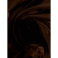 thumbnail image 4 of Brown Velvet Criss-Cross Ruched Waist Bodycon Mini Dress, Sleeveless Halter Neck, 4 of 6