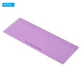 thumbnail image 3 of Unique Bargains Bandes de Lecture Guidées Mettre en Évidence la Règle de Suivi de Lecture de Marque-Pages de Superposition Colorée pour la Classe Violet 8pcs, 3 of 6
