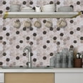 thumbnail image 3 of clevermosaics Sticky Peel and Stick Hexagon Marble Mosaic Tile for Wall, Kitchen, Bathroom (10 Tiles/Set), 3 of 9