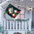 thumbnail image 6 of Happy Dog with Hat Scarf Winter Garden Flag Christmas Cute Puppy Outdoor Yard Decoration House Flags 12" ×18", 6 of 6