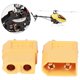 thumbnail image 5 of Conectores Macho Hembra XT60, Conector XT60, Adaptador De Enchufe Conectores Macho Hembra Pieza De Repuesto De Juguete Para Batería RC Lipo Cergrey Amarillo, 5 of 8