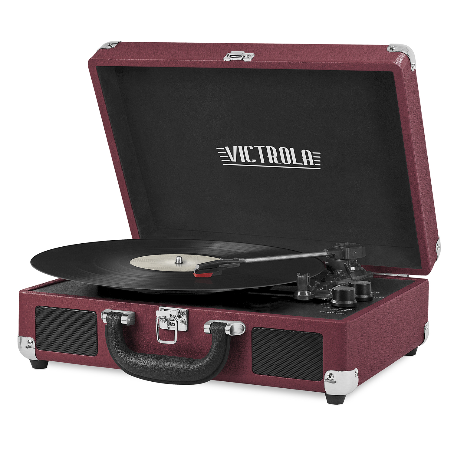 Victrola Bluetooth Suitcase Record Player with 3speed Turntable