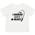 thumbnail image 3 of Inktastic I Hooked Gigi's Heart with Fishing Rod Boys or Girls Baby T-Shirt, 3 of 5