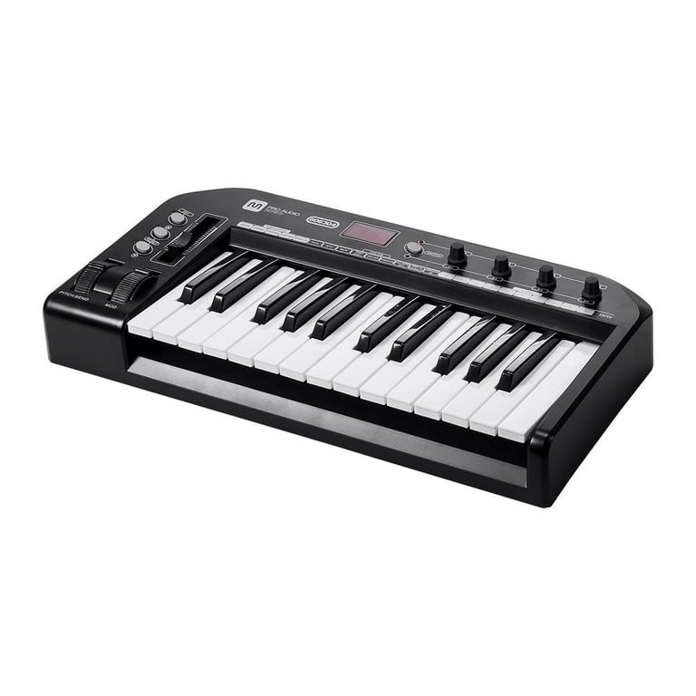 MONOPRICE 25-Key MIDI Keyboard Controller - Black - Walmart.com