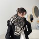 thumbnail image 2 of Chales pashmina grandes y bufandas para mujer Bufandas extra largas de cachemir negro suave JAMW Sencillez, 2 of 5