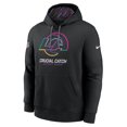 thumbnail image 2 of Men's Nike Black Los Angeles Rams 2024 NFL Crucial Catch Club Pullover Hoodie, 2 of 3