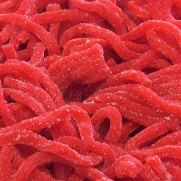 Sweet & Sour Strawberry Licorice Straws by Its Delish,5 lbs Bulk Bag Original Style Chewy Sour Strawberry Candy Ropes Great Gifts Party Sweets Made in USA, Vegan, Kosher