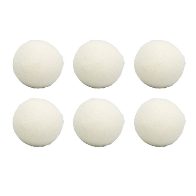 Bolas de secado de lana, 6 piezas Bolas de secado de lana Bolas de secado de ropa Bolas de secado Diseño a prueba de futuro