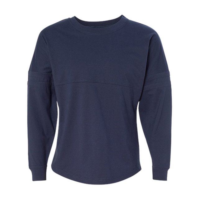 Boxercraft T-Shirt Jersey à Manches Longues avec Pompons, TG, Marine