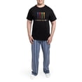 thumbnail image 5 of CafePress - My Favorite Men's Dark Pajamas - Men's Dark Loose Fit Cotton Pajama Set, 5 of 7