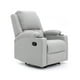 thumbnail image 2 of Sillón Reclinable Manual Vanlig Toscano Color Gris Claro, 2 of 5