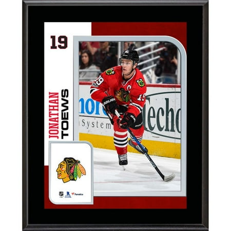 jonathan toews chicago blackhawks 10 5 x 13 sublimated player