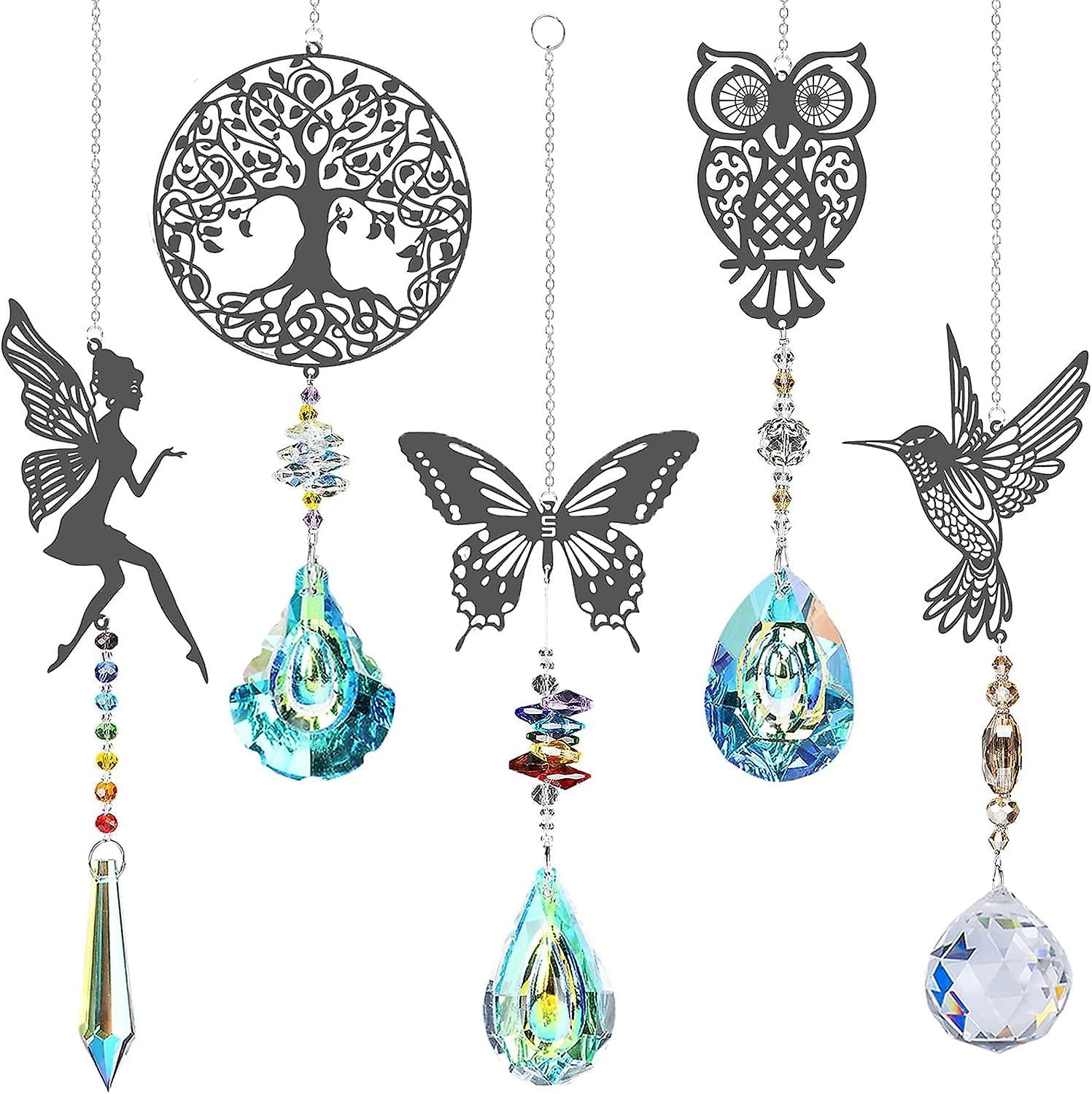 Adornos colgantes para ventanas de mariposas - Diseño Exclusivo y Elegante