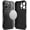 Black, variant on Ringke Rugged Gear Magnetic for iPhone 16 Pro Max Case, Compatible with MagSafe Camouflage Military Design Shockproof Heavy Duty Protection Rugged Scratch Resistant TPU Phone Cover - Camo Black