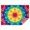 Rainbow Tie Dye, variant on Rainbow Tie Dye Mandala Pattern Rectangle Tablecloth 60"x84",Waterproof Polyester Rectangle Table Cloth, Wipeable Spillproof Polyester Tablecloth for Dining, Camping, Indoor and Outdoor