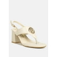 thumbnail image 6 of Monde Block Heel Thong Sandals, 6 of 10