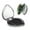 Heart Shape, variant on Picia Cute Big-Eyed Black Cat for Compact Vanity Mirror , Travel Makeup Mirror , Portable Magnifying Cosmetic Mirror for Daily, Work, Business-Square