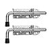 thumbnail image 2 of JQK Spring Loaded Latch Pin, 304 Stainless Steel Barrel Bolt Thickened 2mm Door Lock, 5 Inch Brushed Finished(2 Pack), HSB300-P2, 2 of 4
