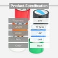 thumbnail image 6 of PSBM Black Acrylic Carton Sealing Tape 1.88 Inch x 110 Yards 1368 Rolls 2 Mil Great For Bulk Secure Packaging, 6 of 7