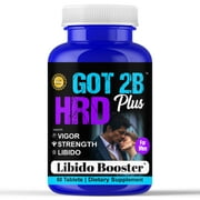 Got2BHRD Plus Premium Male Testosterone Booster, Boost Energy, Muscle Growth and Vitality 60 Tablets