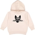 thumbnail image 2 of Inktastic Peeking German Shepherd Toddler Hoodie, 2 of 4