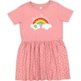 thumbnail image 3 of Inktastic Irish Princess St Patricks Day Rainbow Girls Toddler Dress, 3 of 5