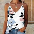 thumbnail image 2 of Sleeveless Summer Tops For Women 2026 White Tank Top Women Cropped Boho Tunic Tops For Women Cute T Shirts For Women Graphic Teen, 2 of 5