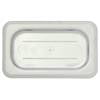 Cold Pan Cover - Cold Food Pan Cover With Handle For Ninth Size Notched Translucent