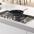 thumbnail image 2 of Oster Rigby 9.5 Inch Aluminum Nonstick Frying Pan in Pink with Pouring Spouts, 2 of 2