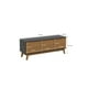 thumbnail image 3 of Mueble TV 55" Kappesberg 136cm con 3 Puertas Negro/Canela, 3 of 9
