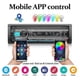 thumbnail image 2 of 1Din Bluetooth Stereo MP3 Player BT Voice Control Car Radio Audio FM Aux Input Receiver 12V SDTF USB Multimedia Autoradio Player, 2 of 5